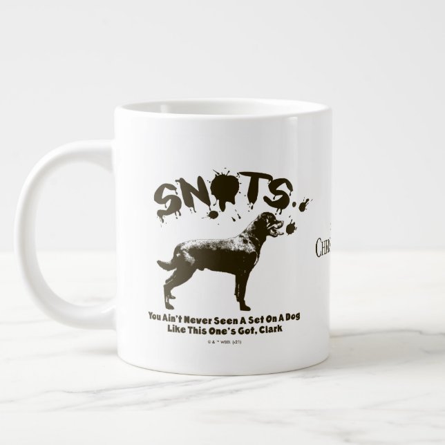 Caneca De Café Grande Férias de Natal | Snots (Esquerda)