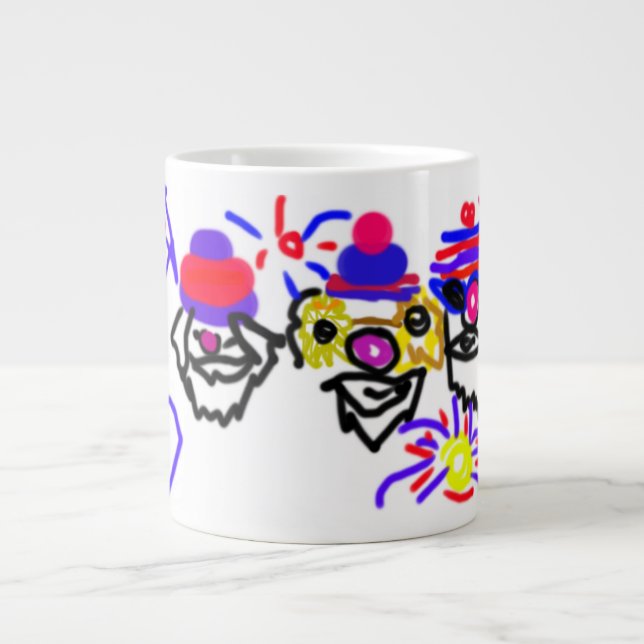 Caneca De Café Grande festa de 4 de julho (Frente)