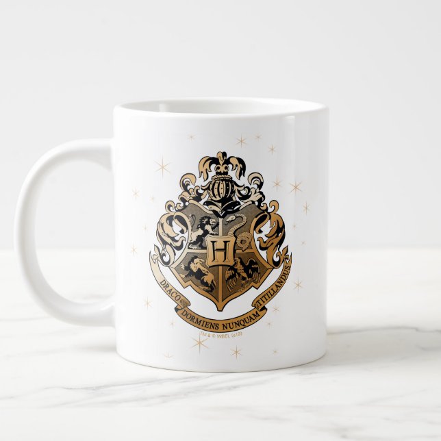 Caneca De Café Grande Festa do Ouro HOGWARTS™ (Esquerda)