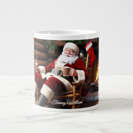 Caneca De Café Grande Festivo Festivo Cinto tradicional Natal