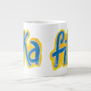 Caneca De Café Grande Fika dots Mug