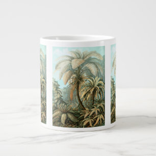 Caneca De Café Grande Filicinae por Ernst Haeckel, Plantas de samambaia 