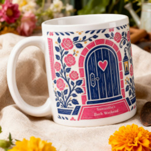 Caneca De Café Grande Fim de Semana de Despedida de Solteira em Casa de