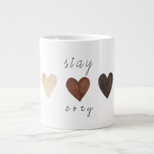 Caneca De Café Grande fique aconchegante