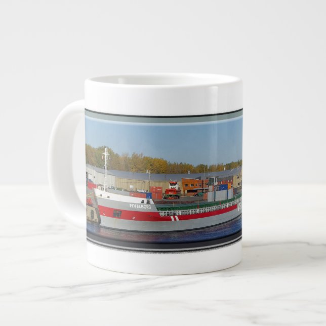 Caneca De Café Grande Fivelborg espresso mug (Frente Esquerda)