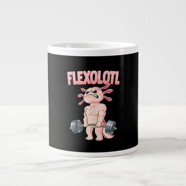 Caneca De Café Grande Flexolotl Axolote (Frente)