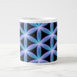 Caneca De Café Grande Flor da Vida