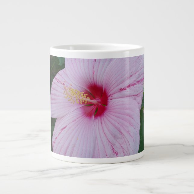 Caneca De Café Grande Flor Havaiana (Frente)