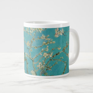 Caneca De Café Grande Floração da Amendoeira, Pintura a Óleo, Vincent Va