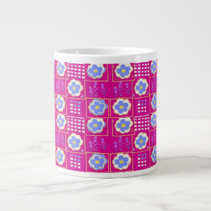 Caneca De Café Grande Florais e Natureza