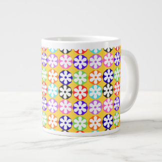 Caneca De Café Grande floral