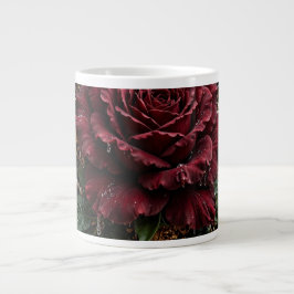 Caneca De Café Grande Floral Gótico Vitoriano