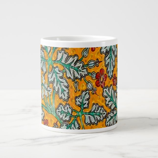 Caneca De Café Grande Flores Amarelas de Betty (Frente)
