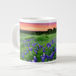 Caneca De Café Grande Flores   Bluetooth no Texas Sunset