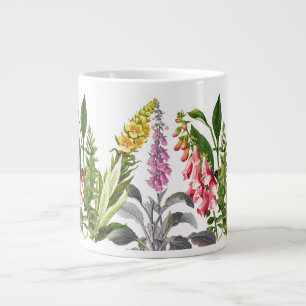 Caneca De Café Grande Flores de Foxglove Garden Jumbo Mug