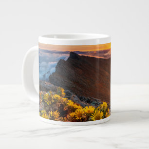 Caneca De Café Grande Flores   Ilhas Canárias, Espanha