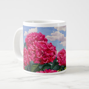 Caneca De Café Grande Flores na borda de um prado 2008