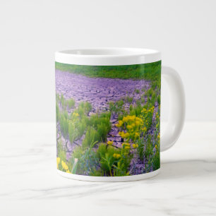 Caneca De Café Grande Flores North Dakota Red River Valley