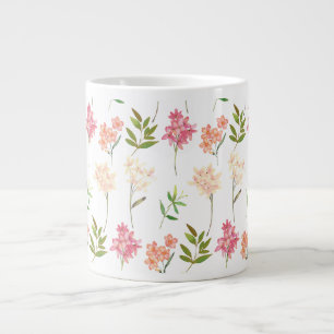 Caneca De Café Grande Flores selvagens