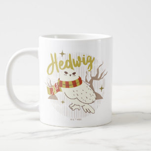 Caneca De Café Grande Floresta Fantástica Desenho Hedwig