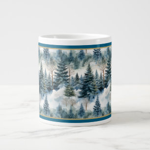 Caneca De Café Grande Floresta Mágica