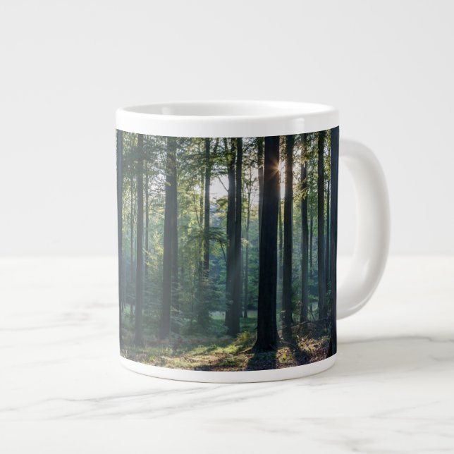 Caneca De Café Grande Florestas | Floresta Negra Alemanha (Frente Esquerda)