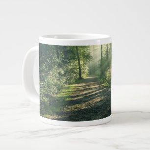 Caneca De Café Grande Florestas Forest Path Hamburg Alemanha