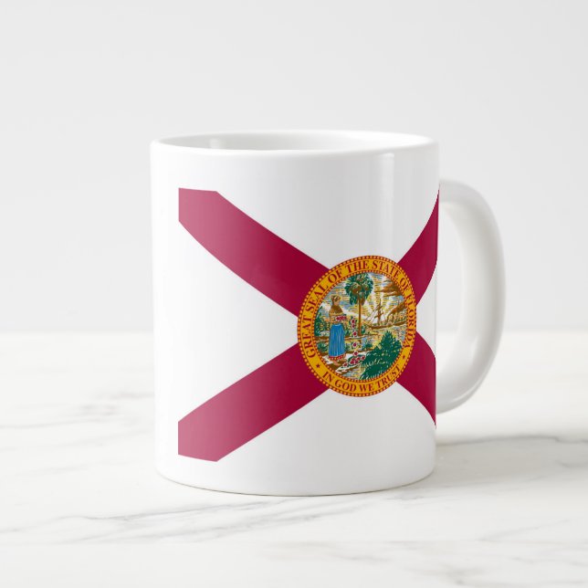 Caneca De Café Grande Flórida (Frente Esquerda)