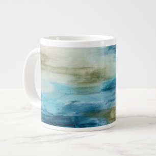 Caneca De Café Grande Fluxo Oceânico II