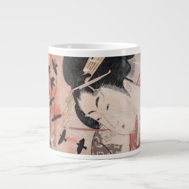 Caneca De Café Grande Flying with Dreams (Frente)