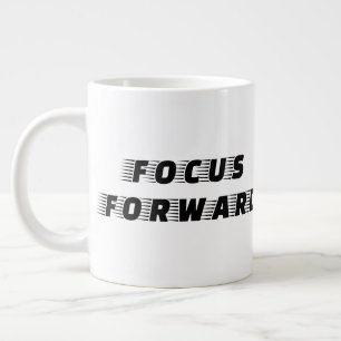 Caneca De Café Grande Focalizar para a frente