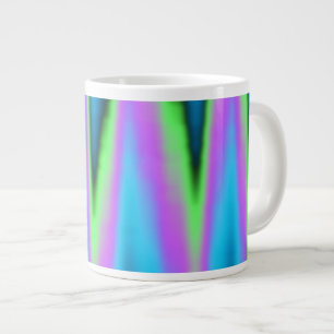 Caneca De Café Grande Folha do ~ da paz