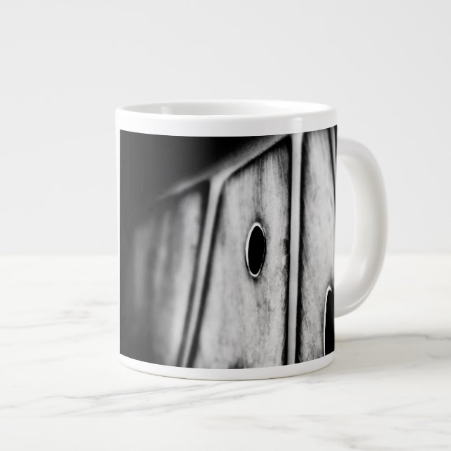 Caneca De Café Grande folha é lar (Frente Esquerda)