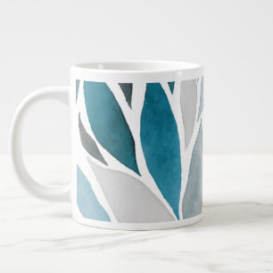 Caneca De Café Grande folhas de árvores