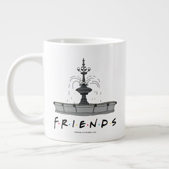 Caneca De Café Grande Fonte FRIENDS™ (Esquerda)