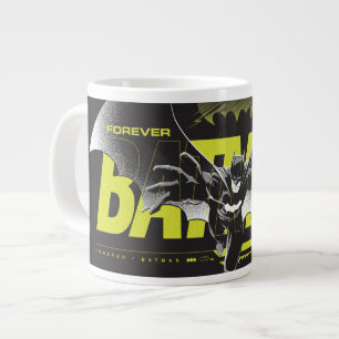 Caneca De Café Grande Forever Batman Atingindo Gráfico