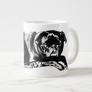 Caneca De Café Grande Forma Negrita, Reflexões Aconchegantes