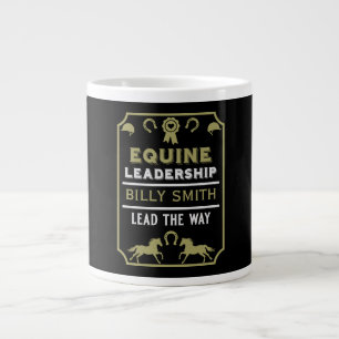 Caneca De Café Grande Formação de liderança em equinos