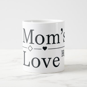 Caneca De Café Grande Fórmula de Amor da Mãe