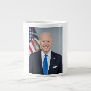 Caneca De Café Grande Foto da Casa Branca do Presidente Americano Joe Bi