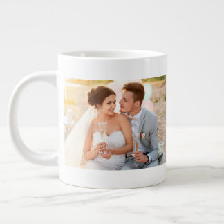 Caneca De Café Grande Foto Personalizada