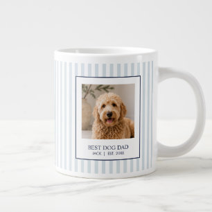 Caneca De Café Grande Foto Personalizada Jumbo do Melhor Cachorro