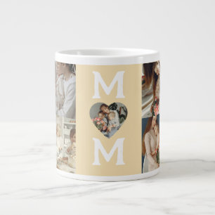 Caneca De Café Grande Foto personalizada Mug - MOM - Dia da Mãe Personal