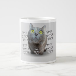 Caneca De Café Grande Foto PET ✨ adorável personalização