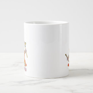 Caneca De Café Grande fotografia de infância de Krishna