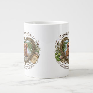 Caneca De Café Grande Fotos Personalizadas de Animais de Estimação Prese