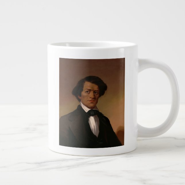 Caneca De Café Grande Fr3d3 rick Bailey Douglass: Legenda dos Direitos C (Direita)