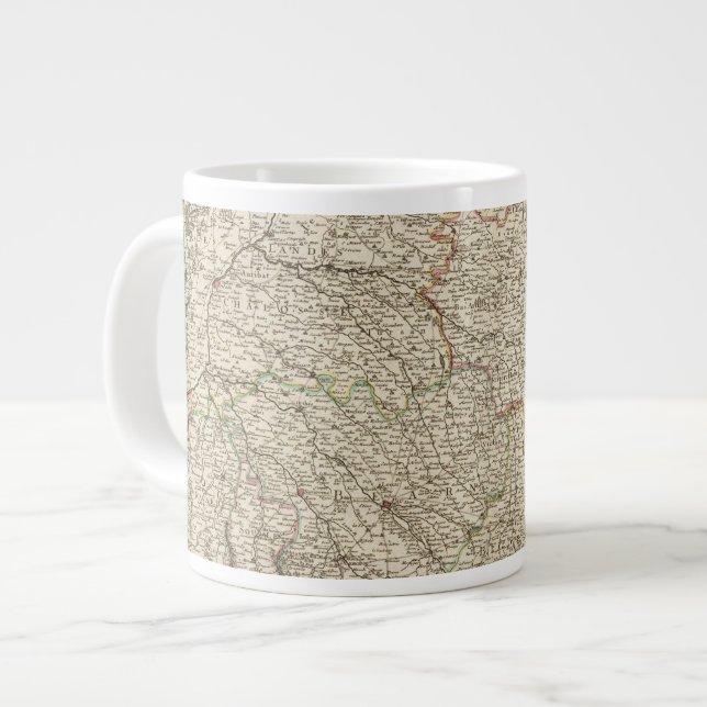 Caneca De Café Grande França 49 (Frente Esquerda)