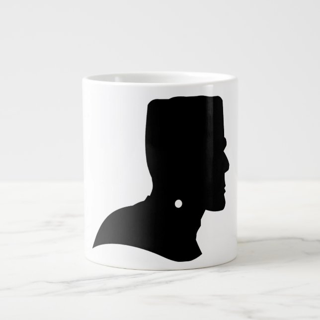 CANECA DE CAFÉ GRANDE FRANKENSTEIN SILHOUETTE (Frente)