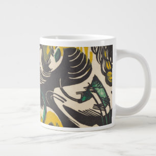 Caneca De Café Grande Franz Marc Gênesis II Schopfungsgeschichte II
